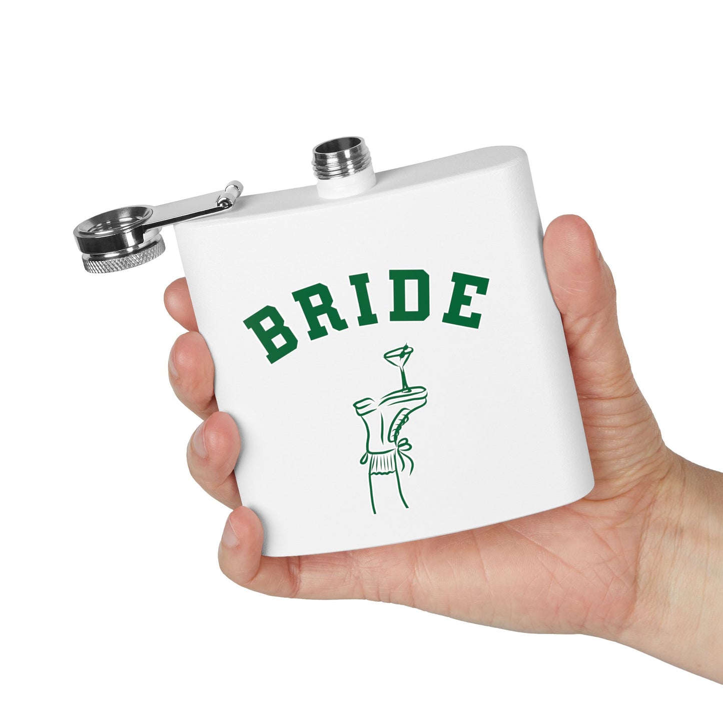 Bride’s Survival 6oz Stainless Steel Flask