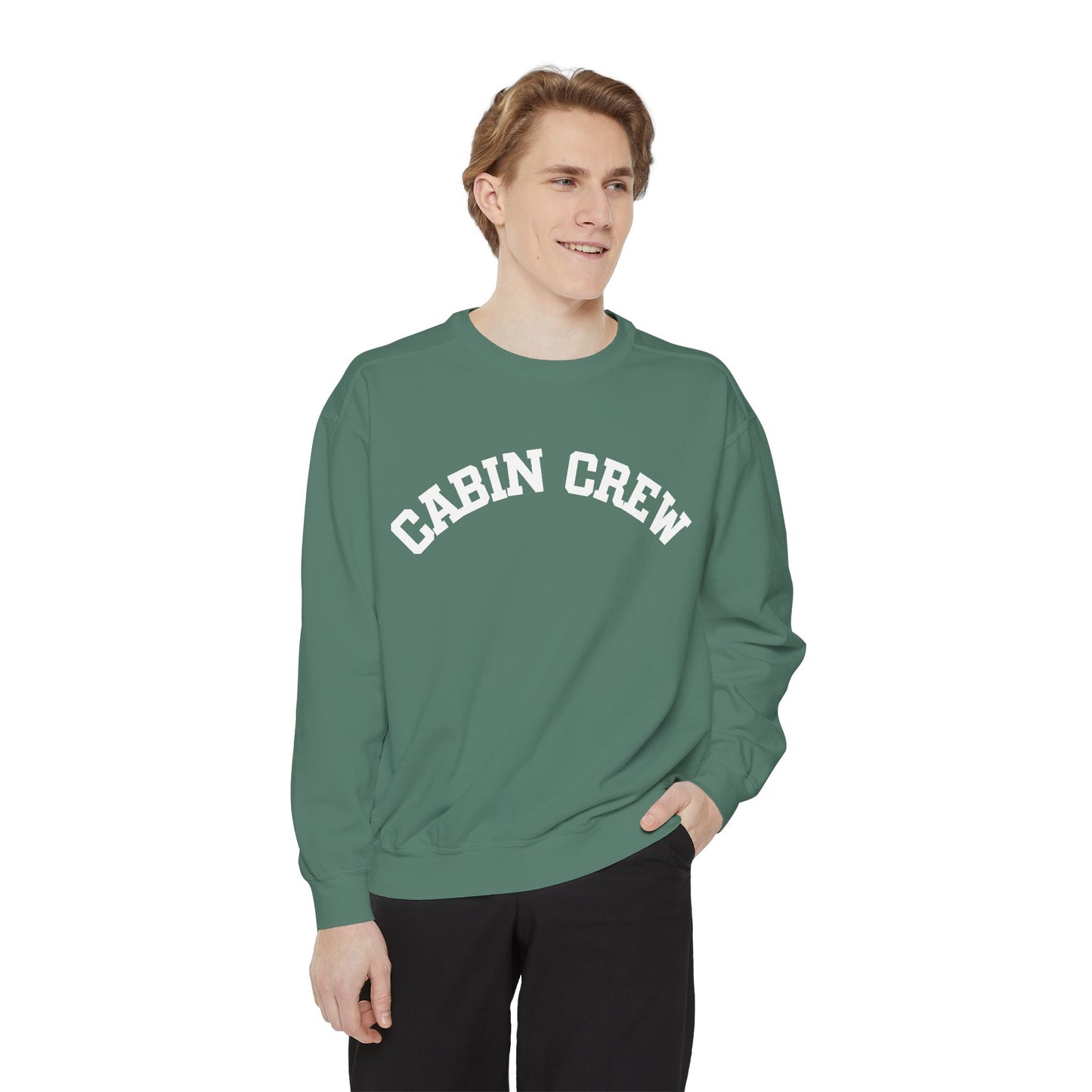 Cozy Camp Bach Cabin Crew Comfort Colors Crewneck