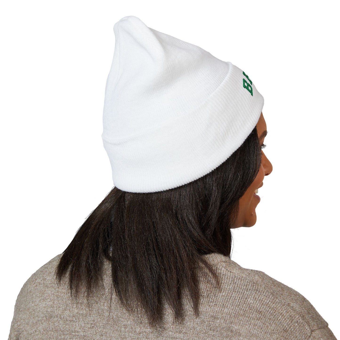 Camp Bach Bride Embroidered Cuffed Beanie