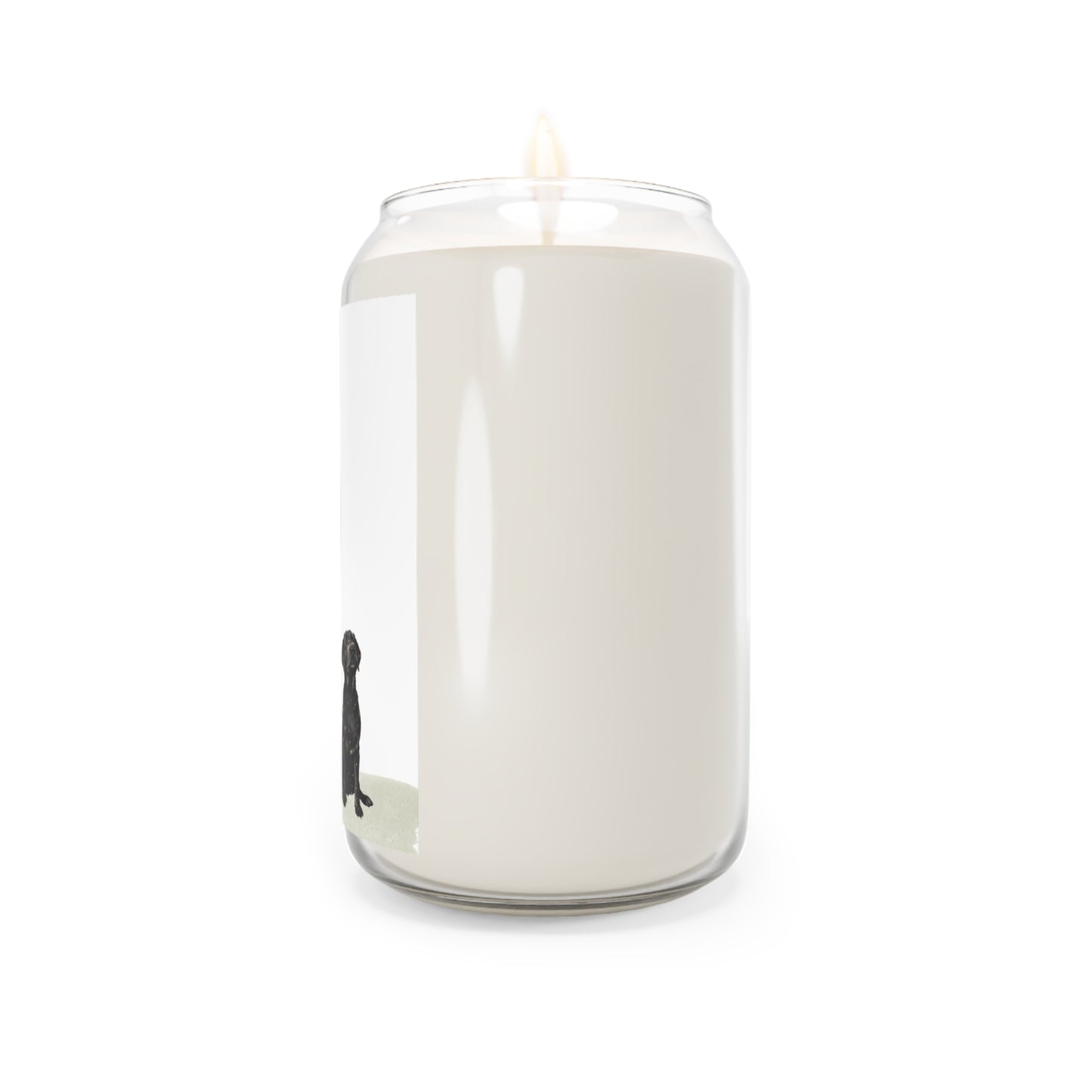 Sit Stay Slay Black Lab Christmas Candle