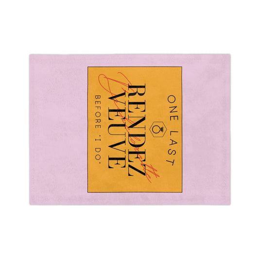 Last Rendez Veuve Velveteen Blanket