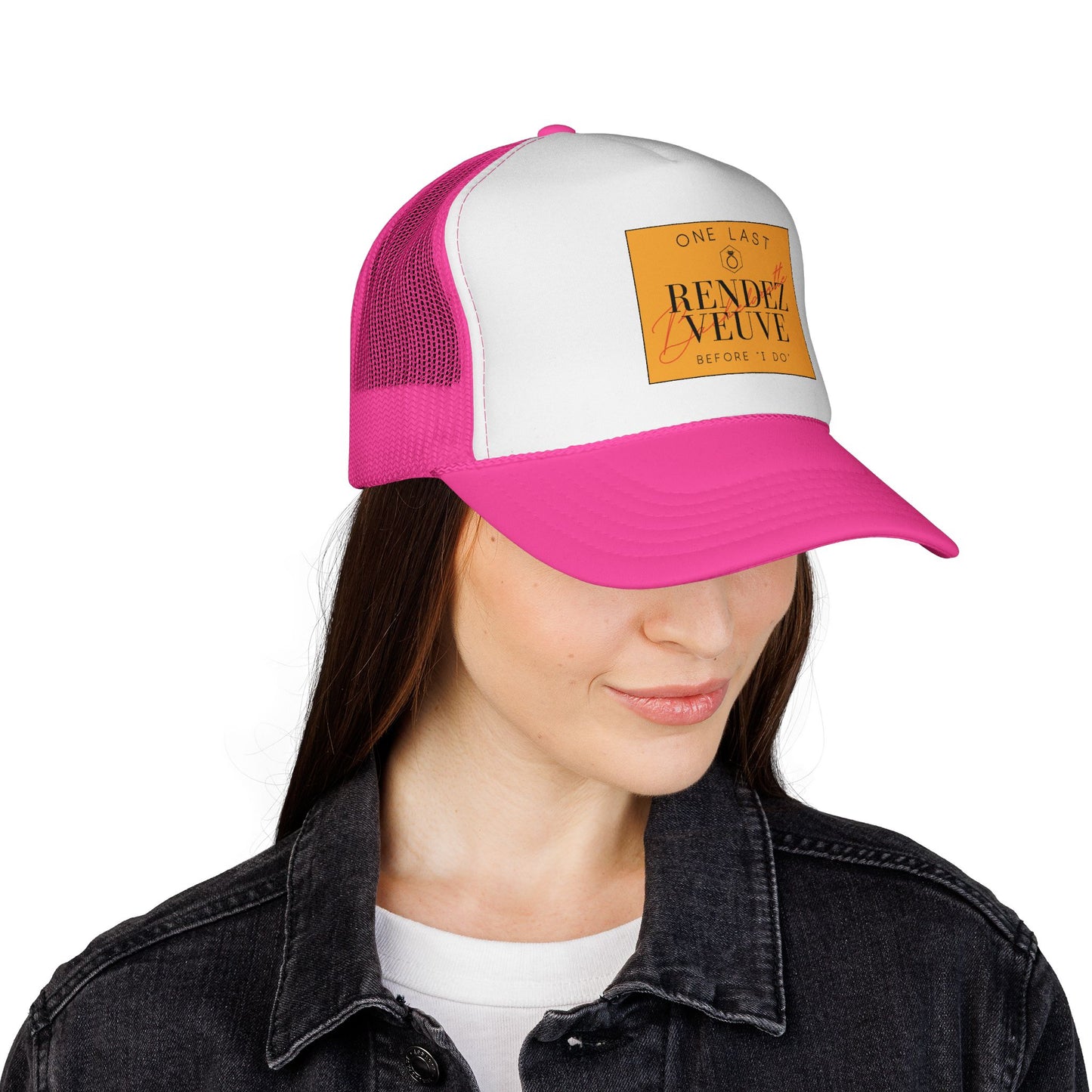 Last Rendez Veuve Trucker Caps, Bachelorette Party Hats