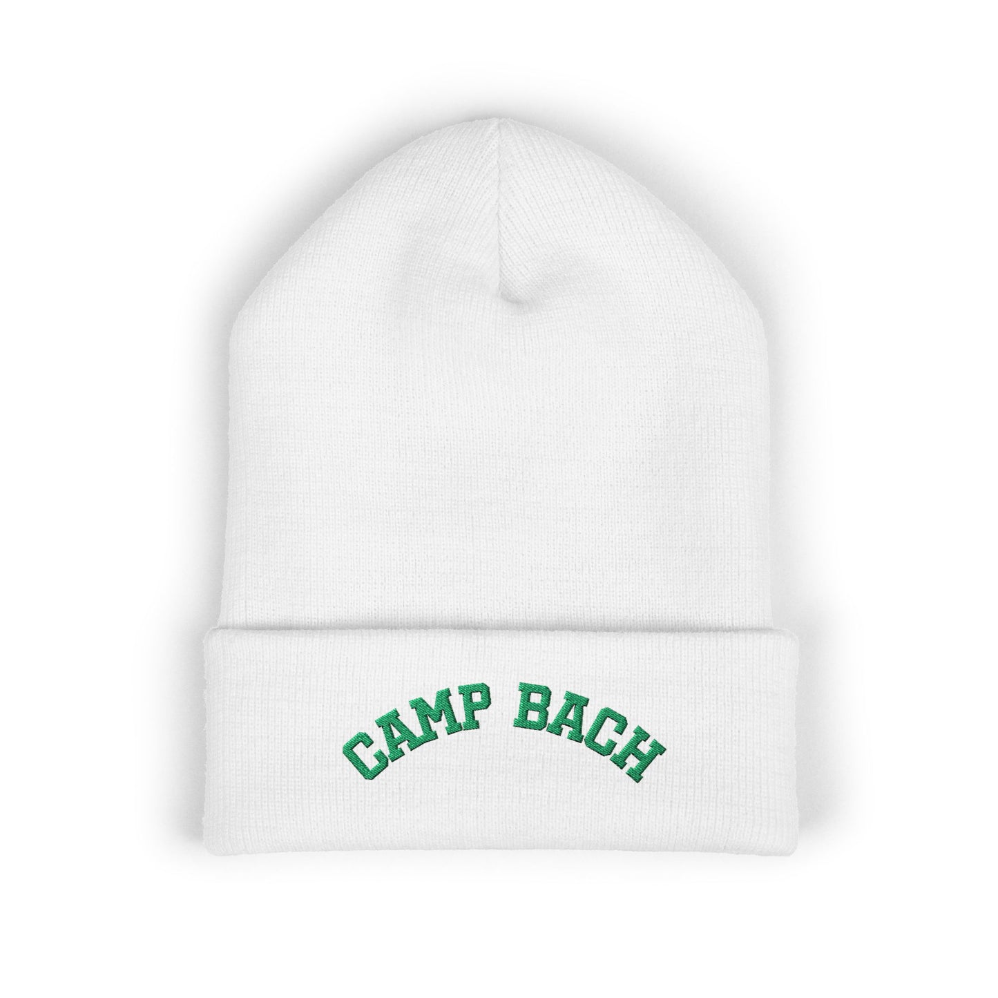 Camp Bach Embroidered Cuffed Beanie