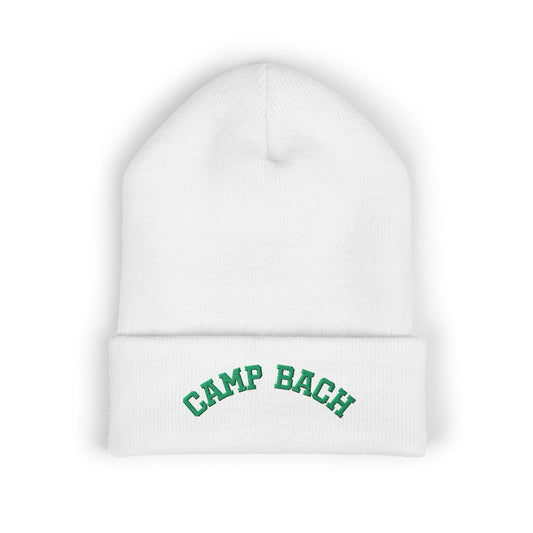 Camp Bach Embroidered Cuffed Beanie
