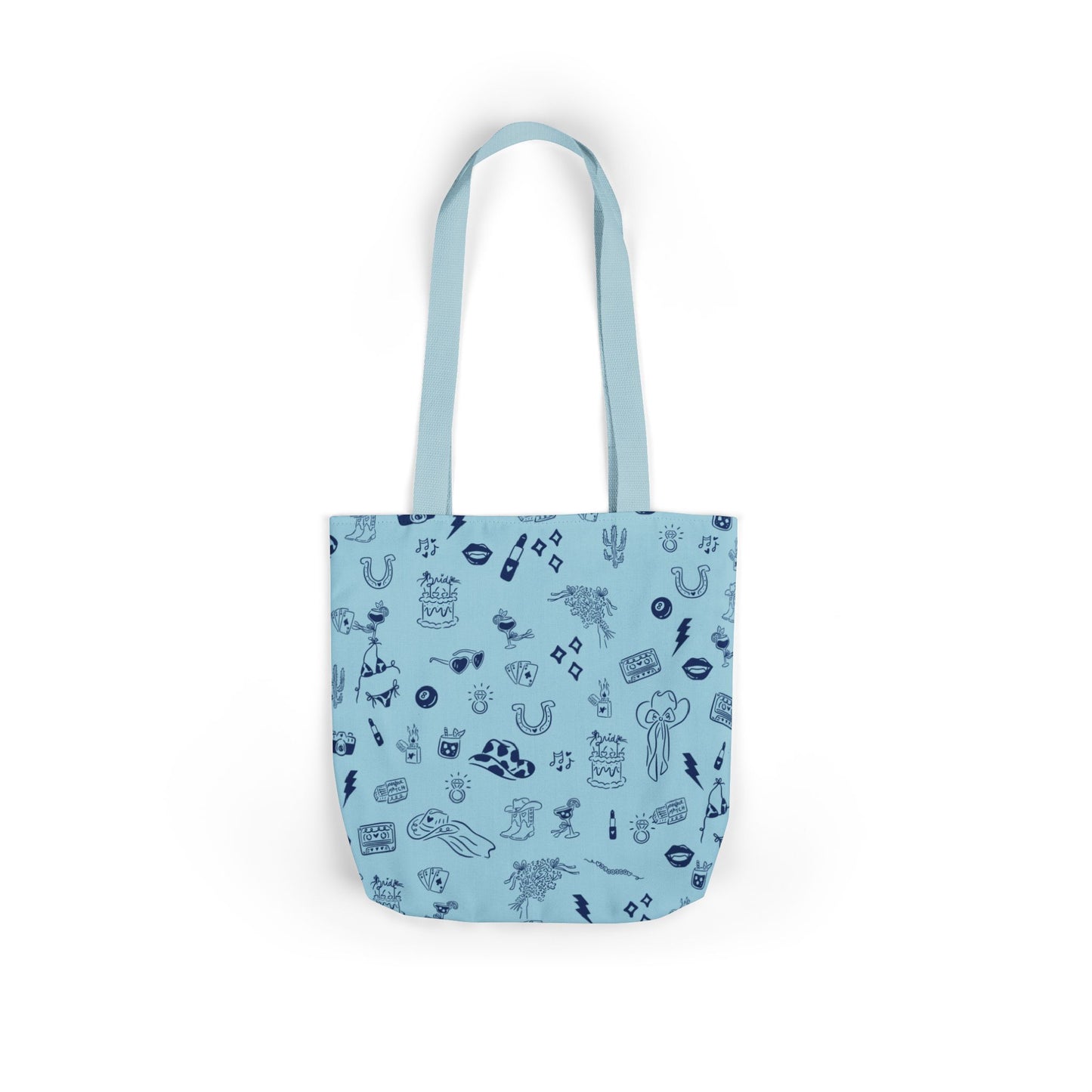 Last Rodeo Blue Sky Cowgirl Bachelorette Tote