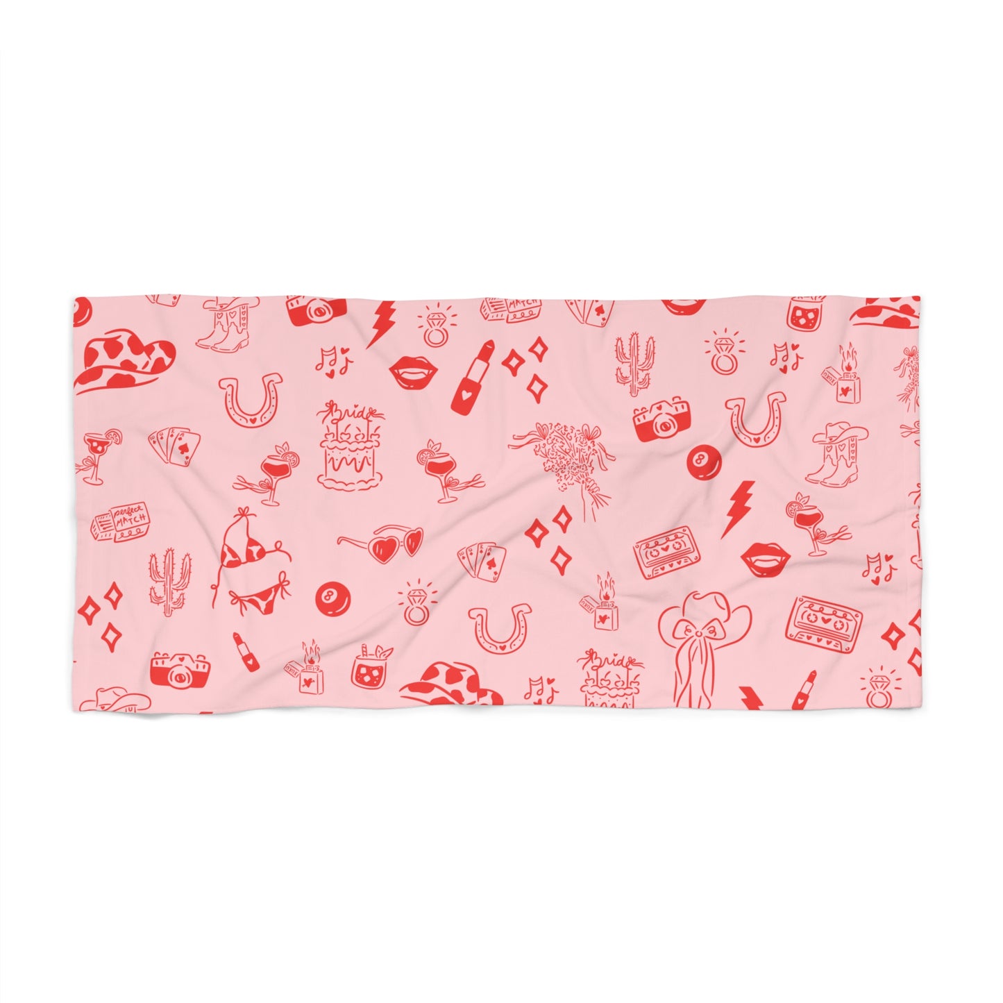 LAST RODEO PINK TOWEL