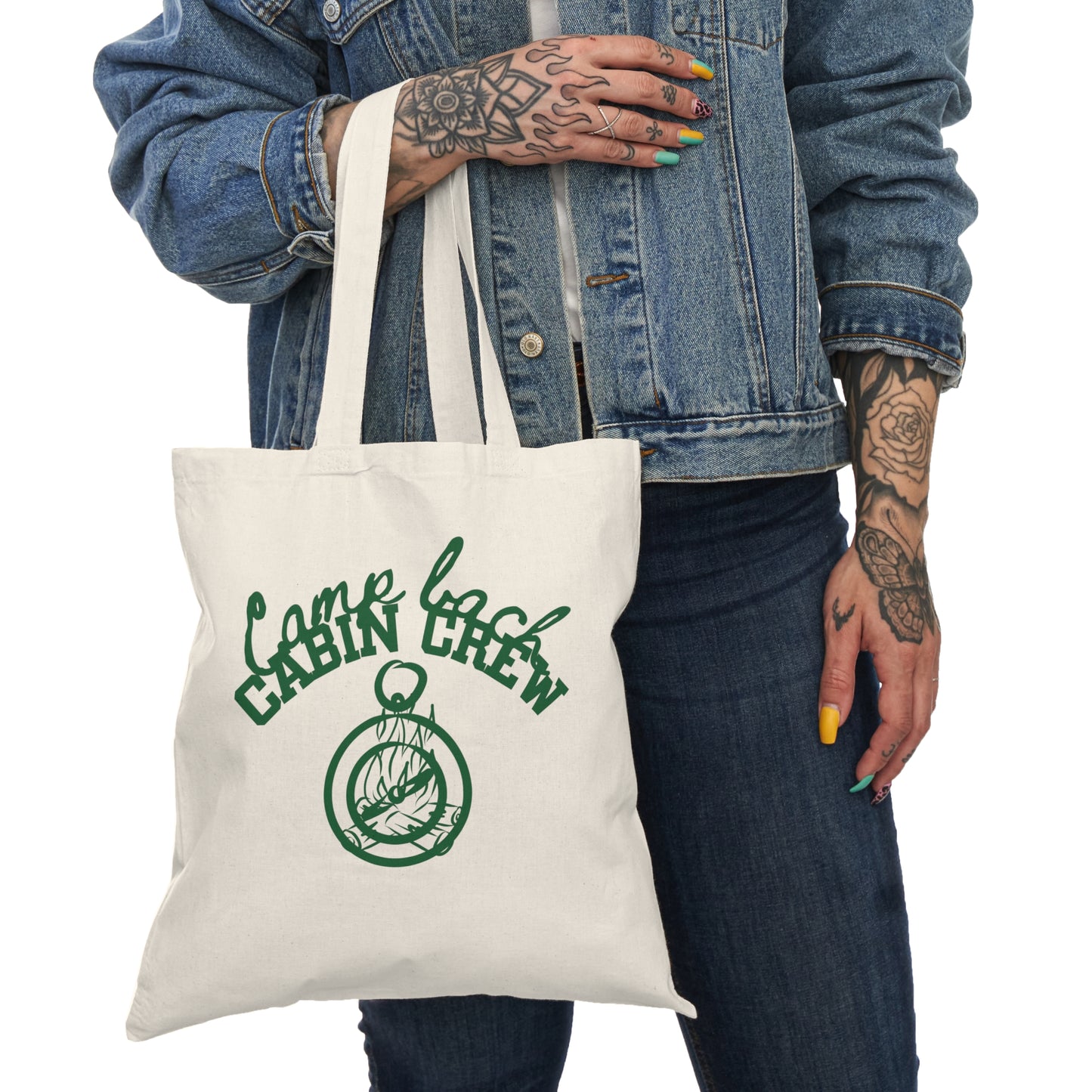 Camp Bach Camp Fire Canvas Cotton Tote