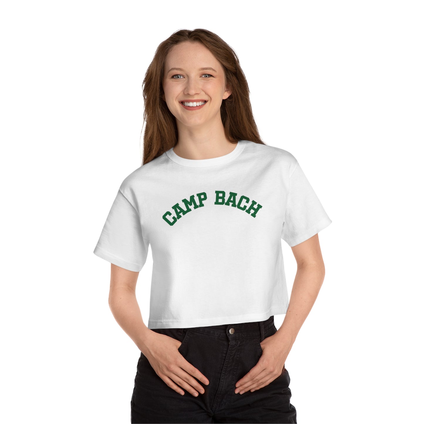Camp Bach Cropped Champion T-Shirt