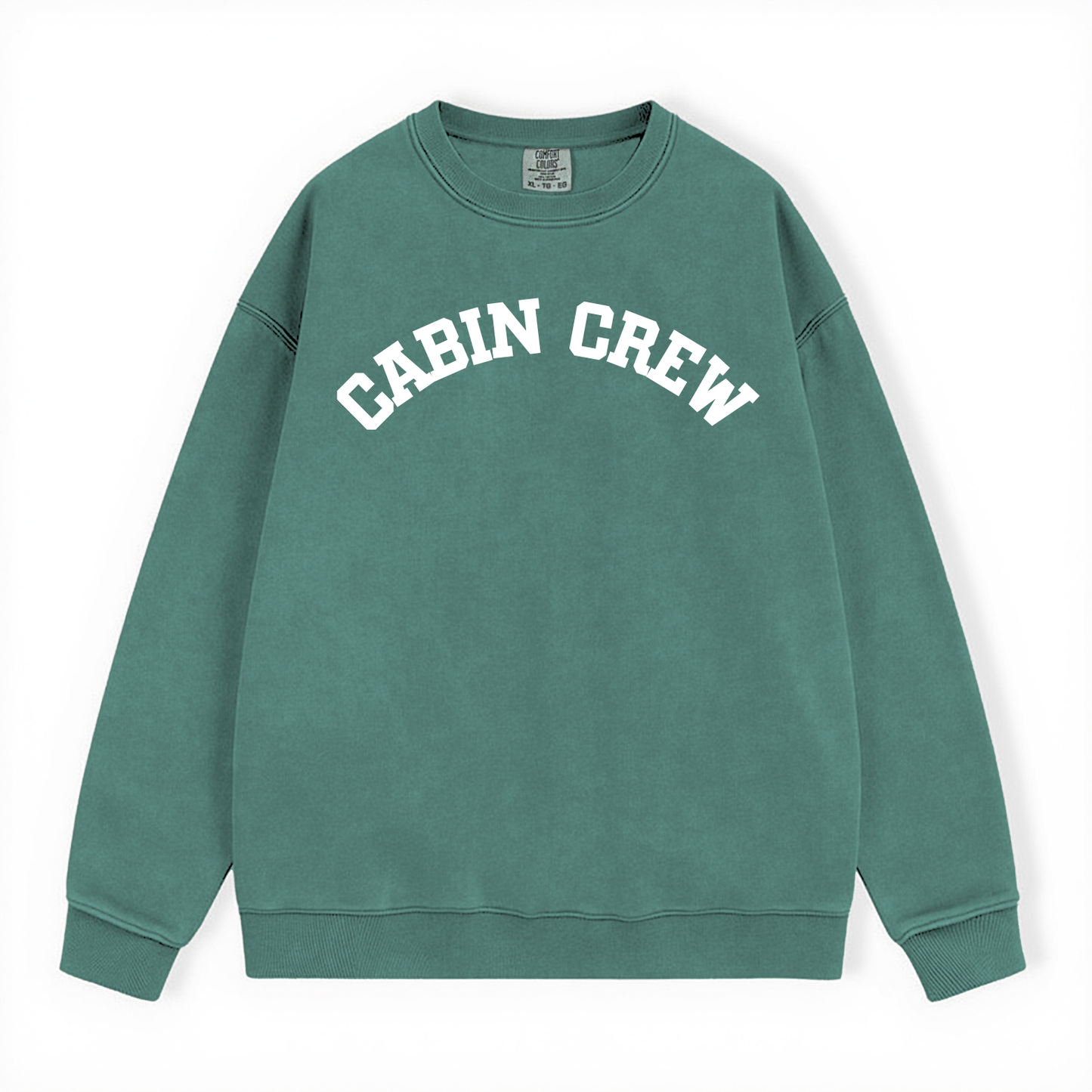 Cozy Camp Bach Cabin Crew Comfort Colors Crewneck