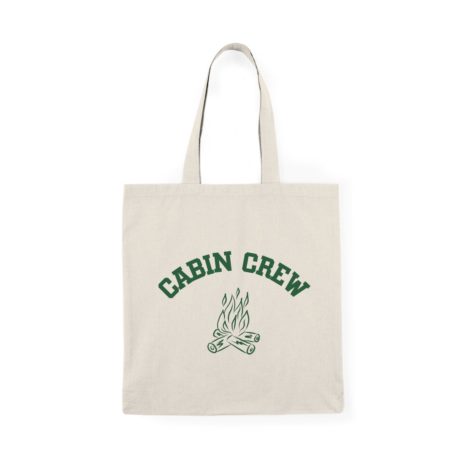 Camp Bach Camp Fire Canvas Cotton Tote