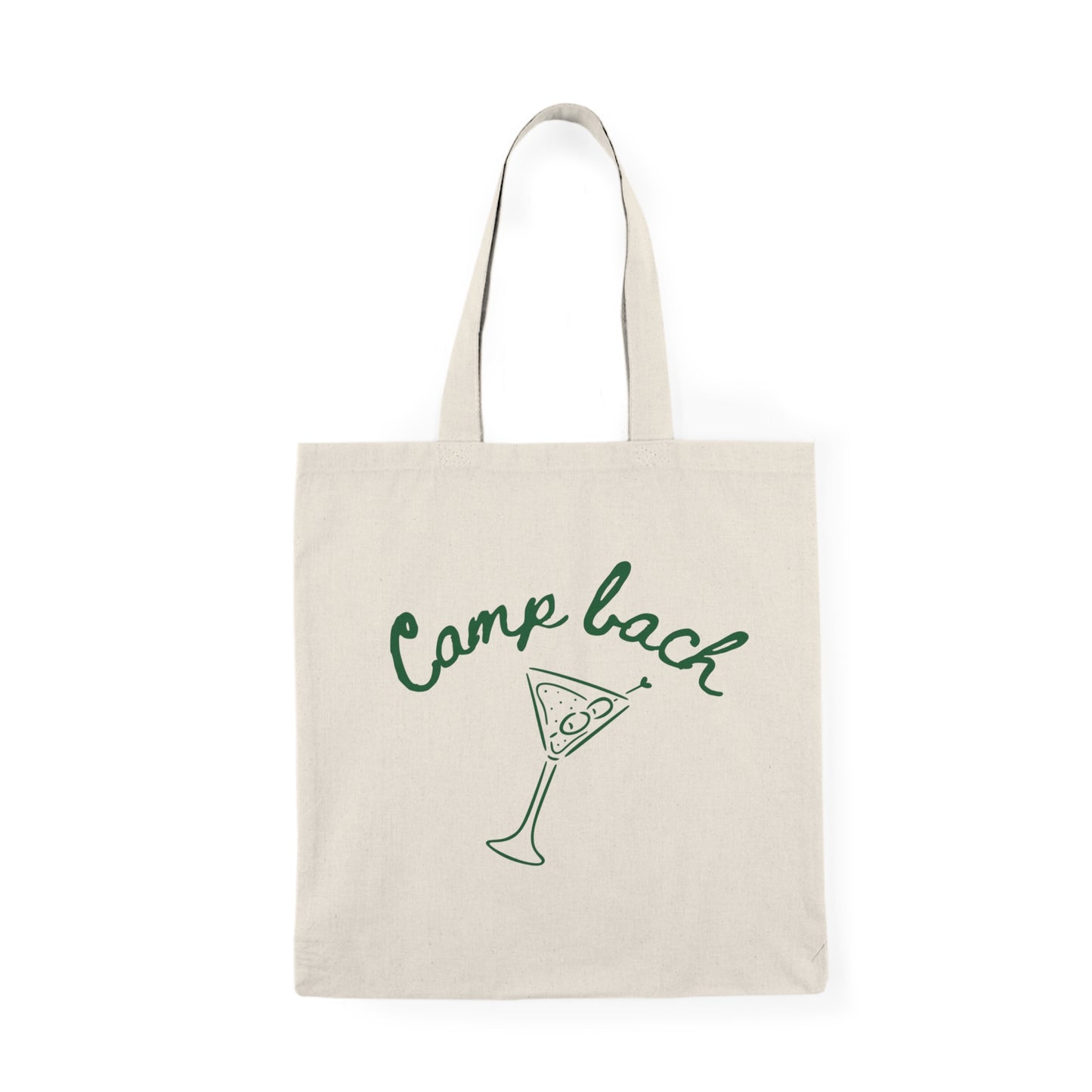 Camp Bach Martini Canvas Cotton Tote