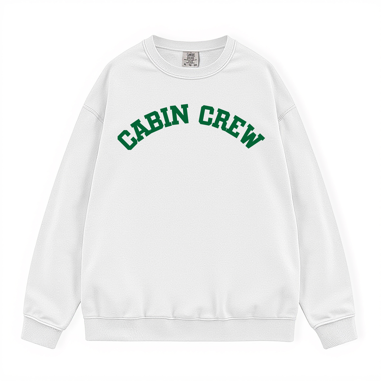 Cozy Camp Bach Cabin Crew Comfort Colors Crewneck