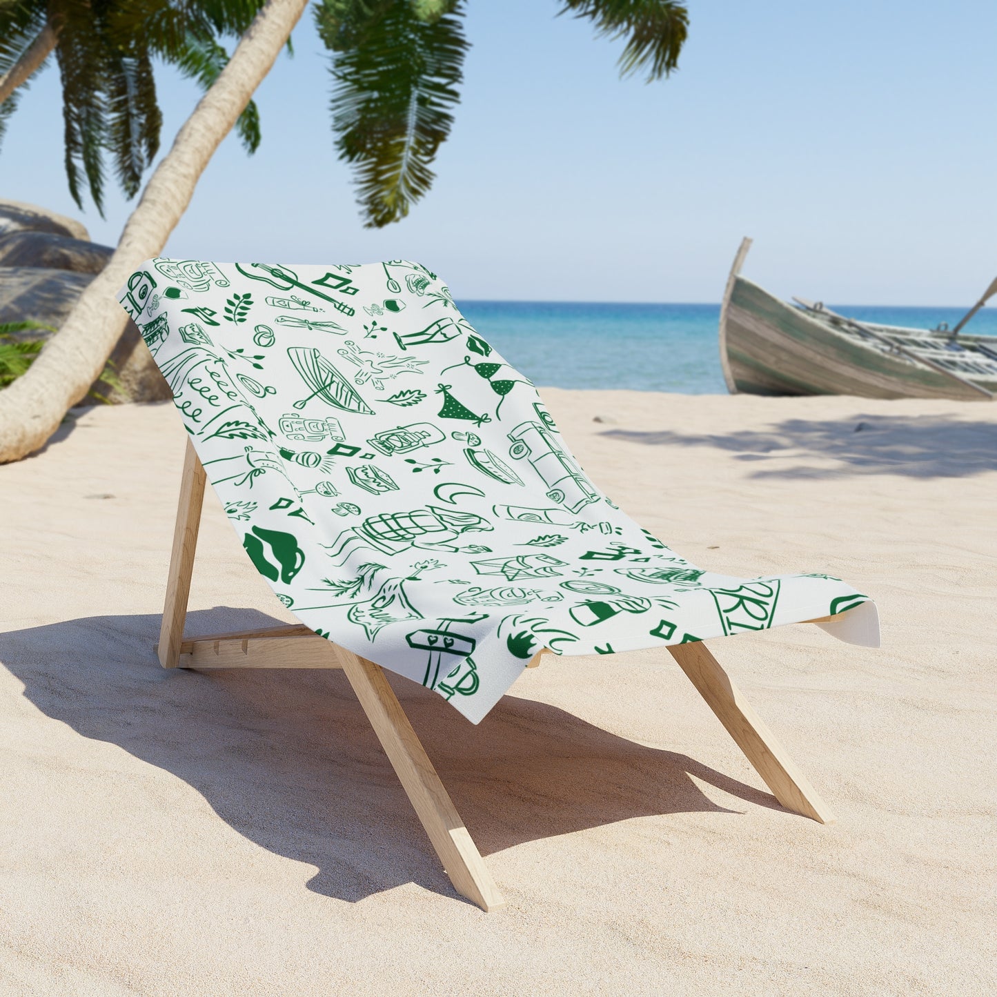 Camp Bach Beach Towel