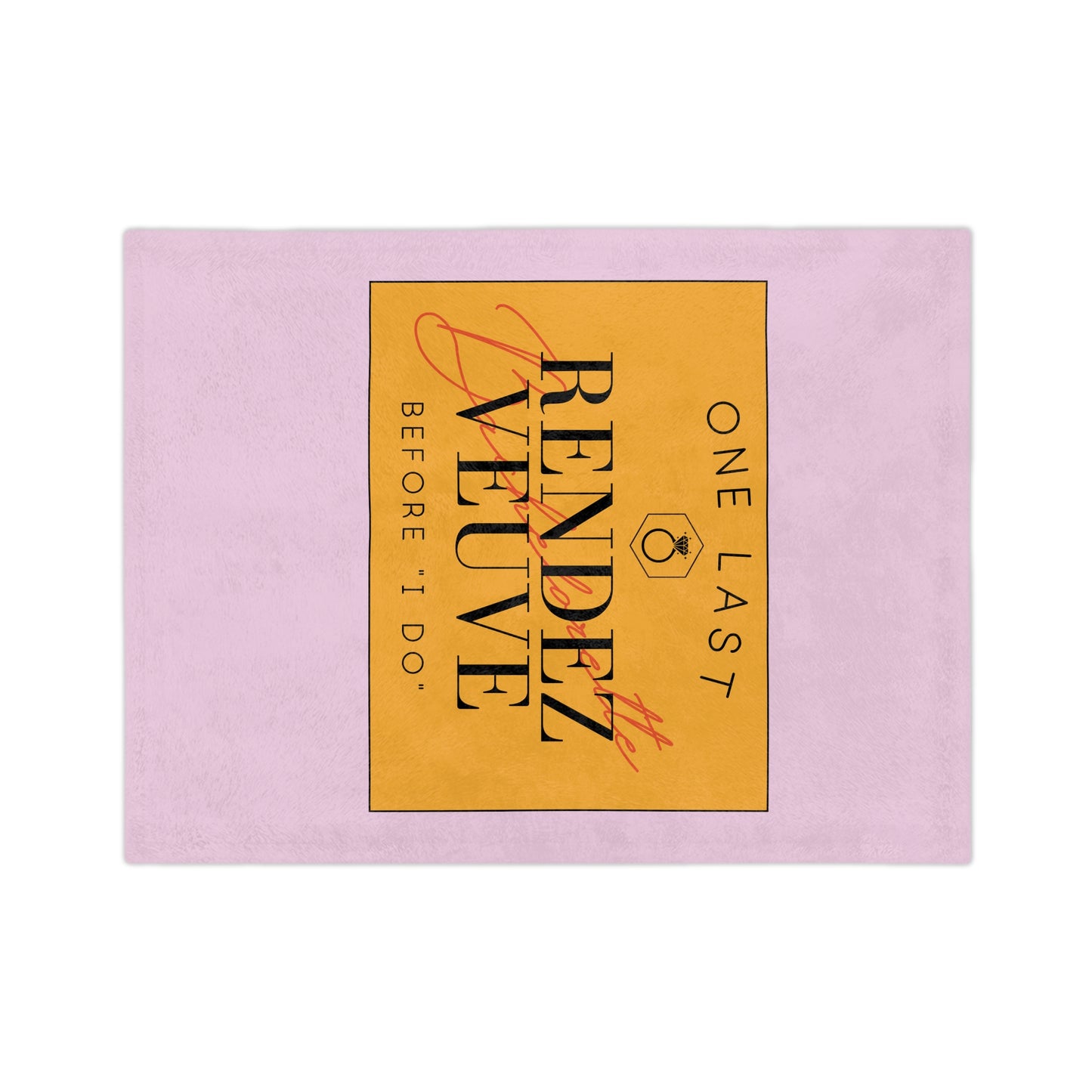 Last Rendez Veuve Velveteen Blanket