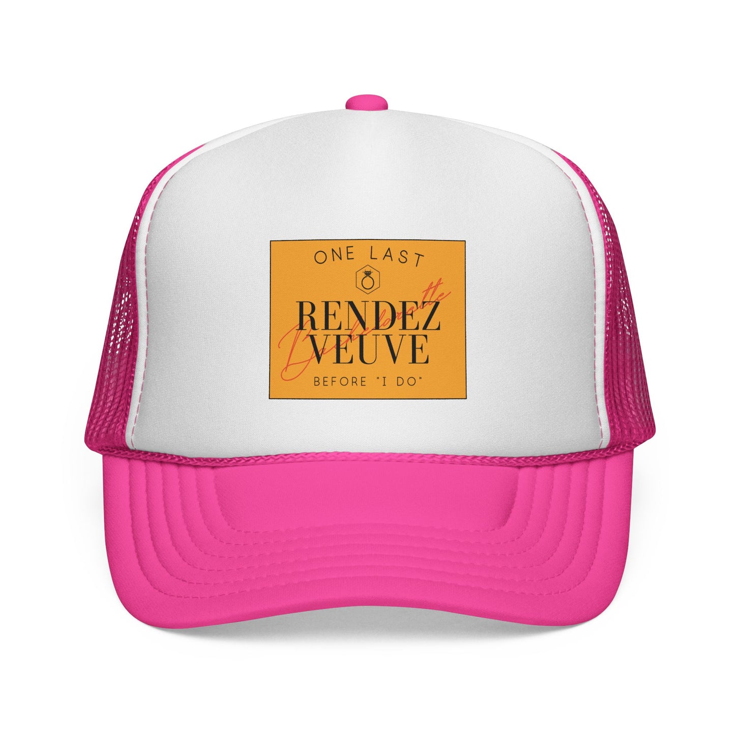 Last Rendez Veuve Trucker Caps, Bachelorette Party Hats