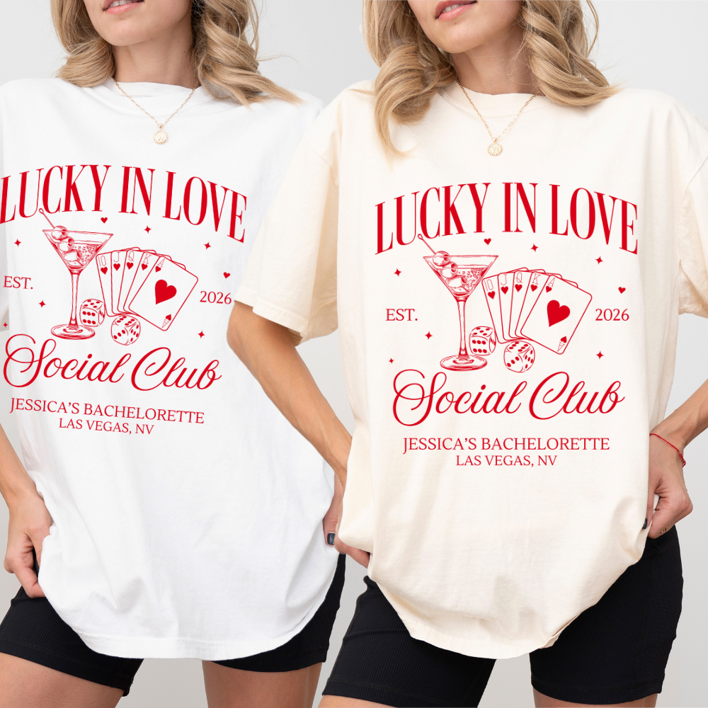LUCKY IN LOVE T-SHIRT*