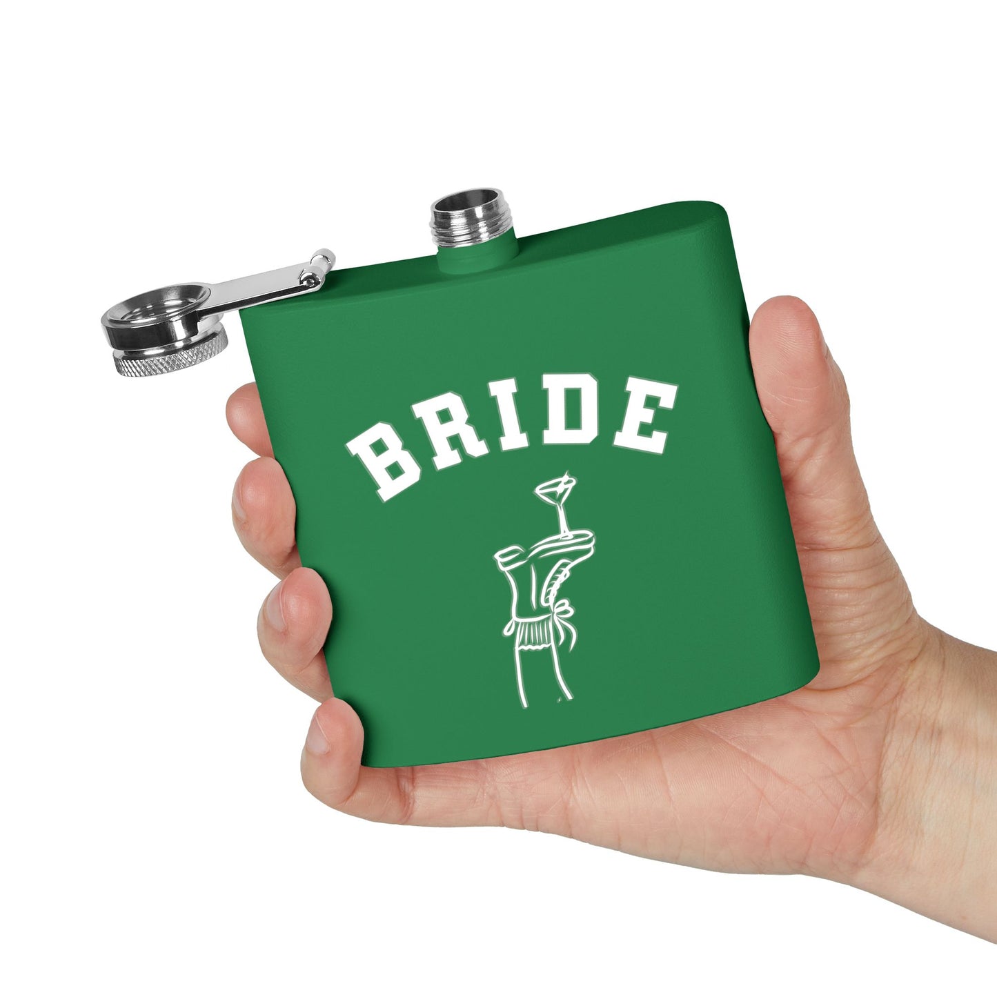 Bride’s Survival 6oz Stainless Steel Flask