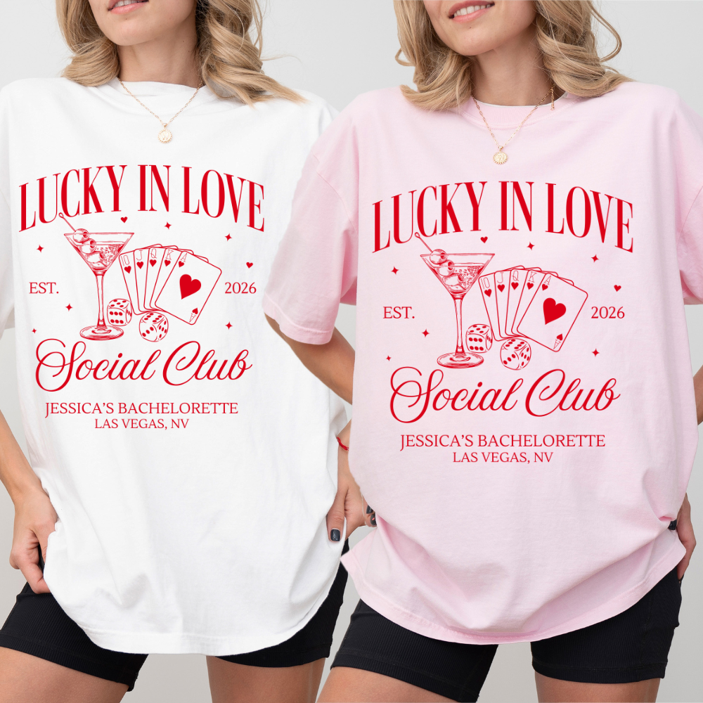 LUCKY IN LOVE T-SHIRT*