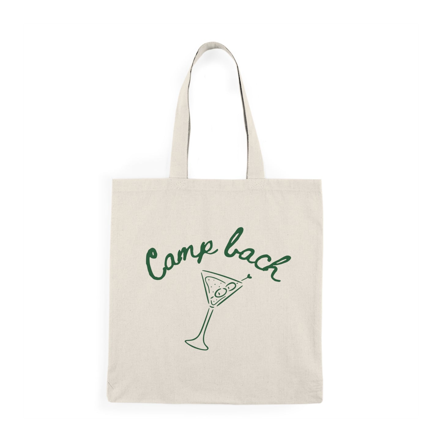 Camp Bach Martini Canvas Cotton Tote