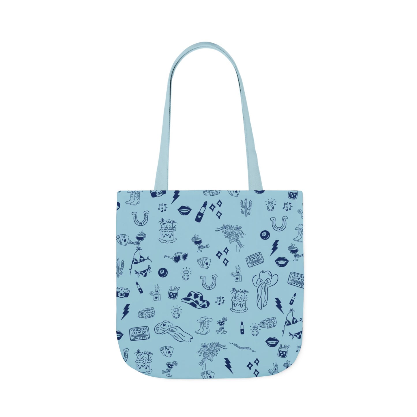 Last Rodeo Blue Sky Cowgirl Bachelorette Tote