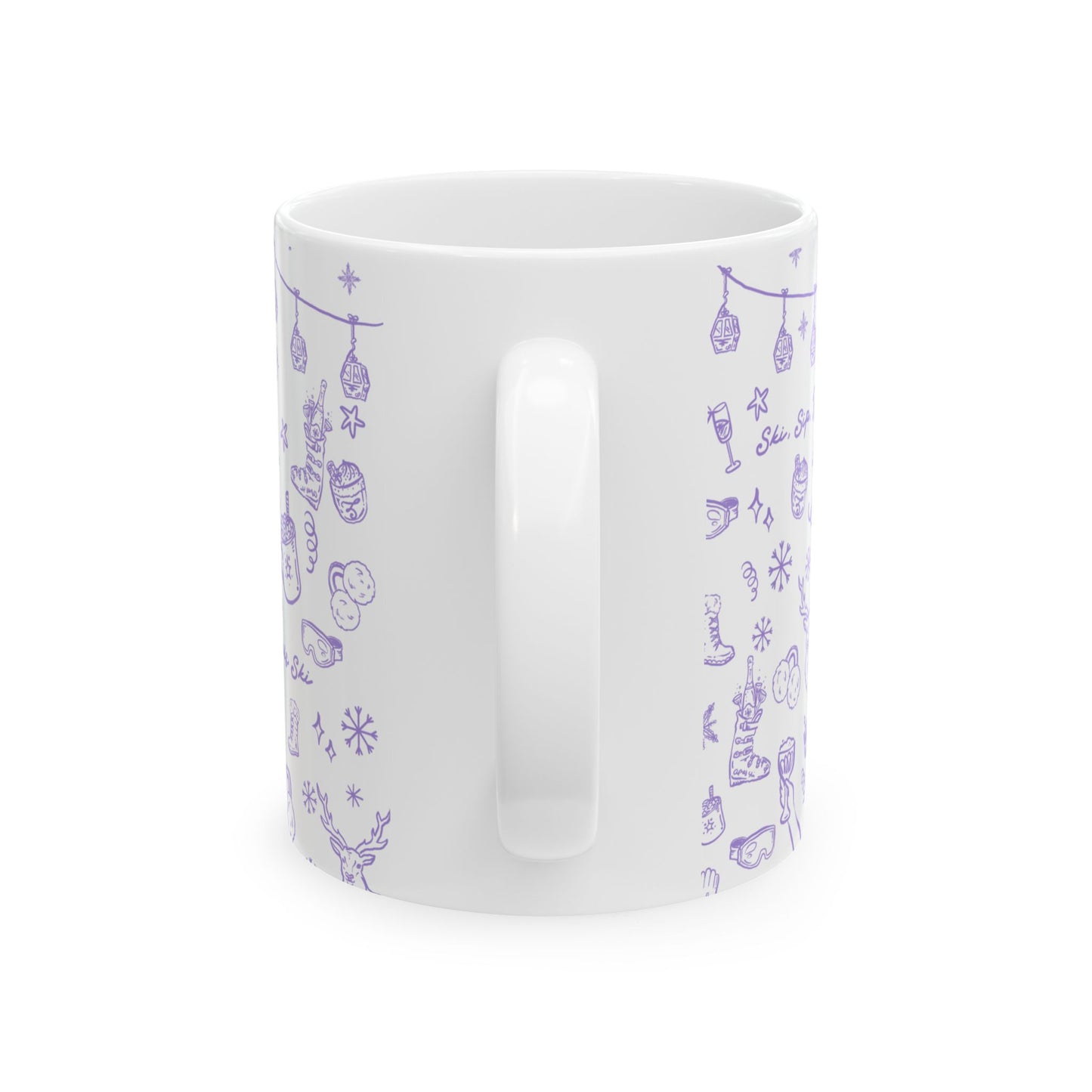 Après All Day Lilac Mug – Ski Bachelorette Party Cup for Bride and Crew