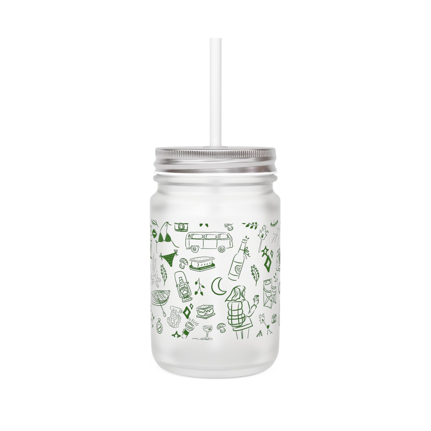 Camp Bach Mason Jar