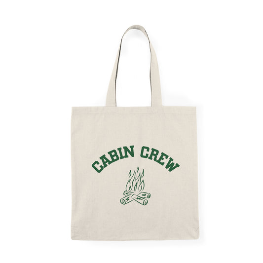 Camp Bach Camp Fire Canvas Cotton Tote