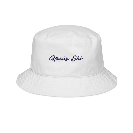 APRES SKI BRIDE TO BE WHITE BUCKET HAT