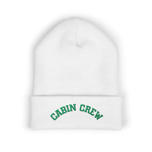 Camp Bach Cabin Crew Embroidered Cuffed Beanie