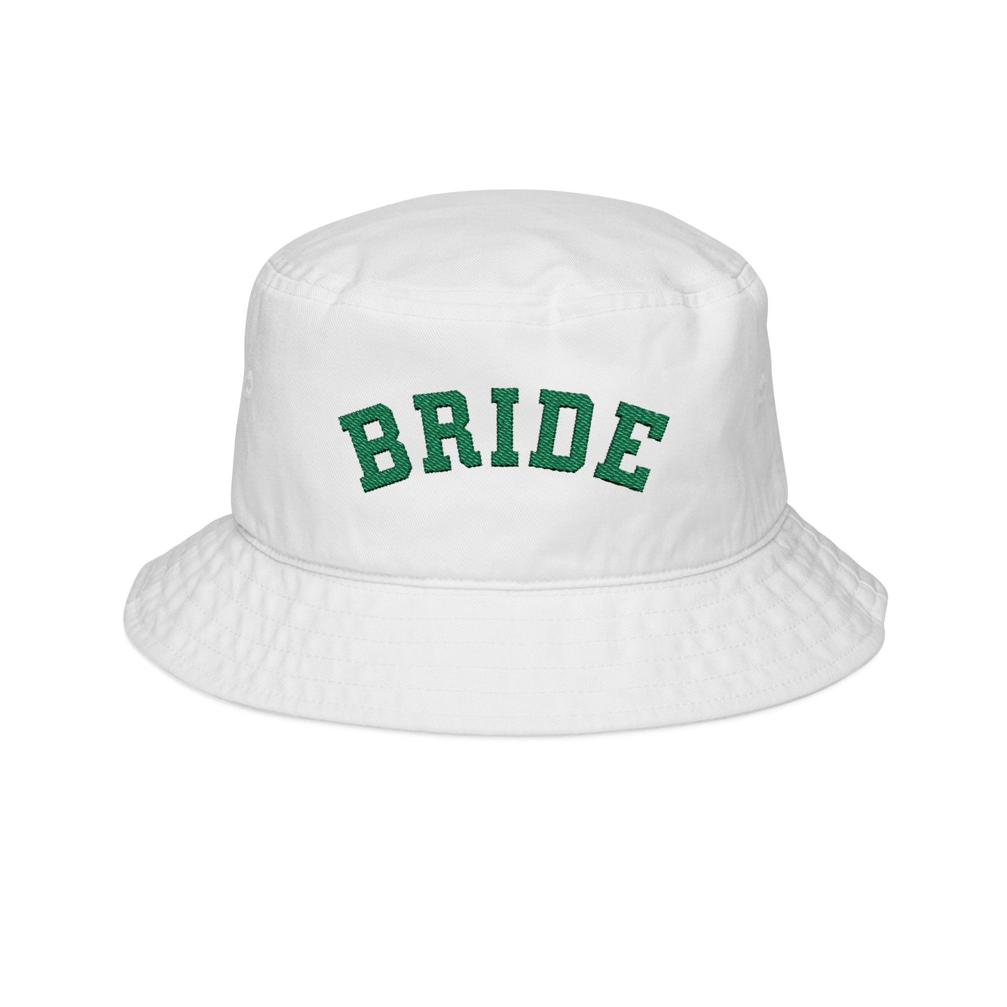 Camp Bach Bride Embroidered Bucket Hat