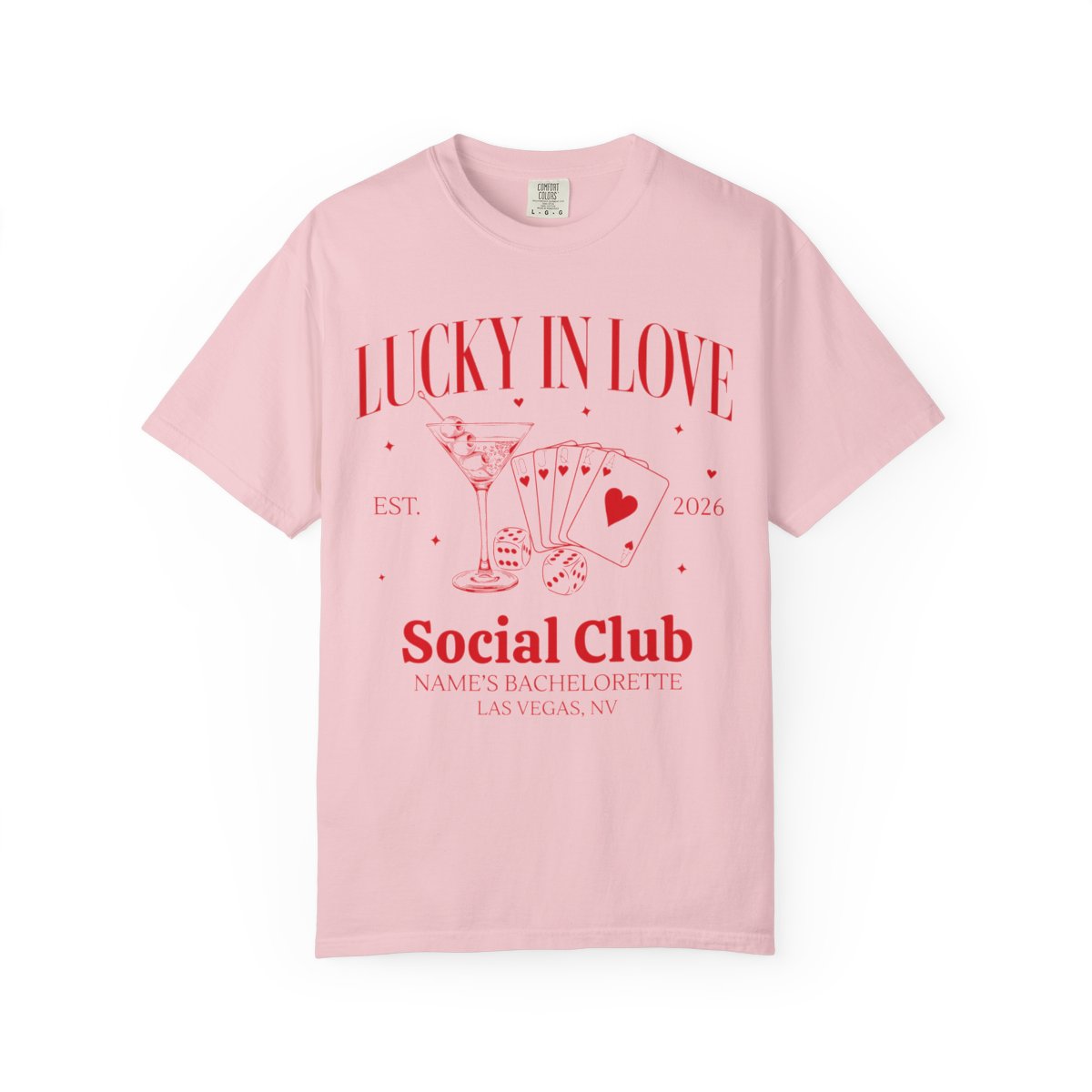 LUCKY IN LOVE T-SHIRT*